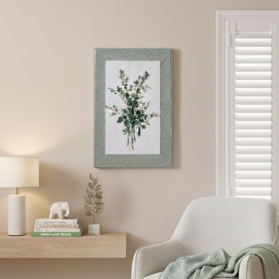 Lymora Fern Oil Painting Wall Art 60X90X3.5CM