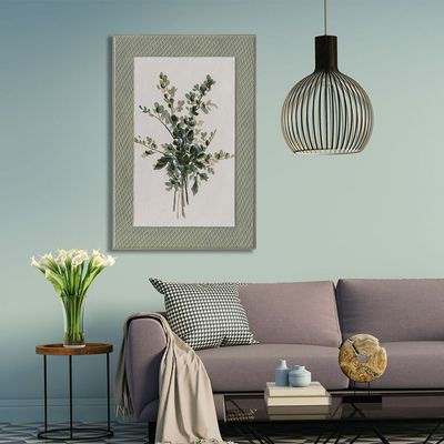 Lymora Fern Oil Painting Wall Art 60X90X3.5CM