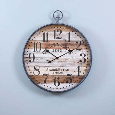 Stolpa Old Town Wall Clock Gold 70X5X78cm 193007