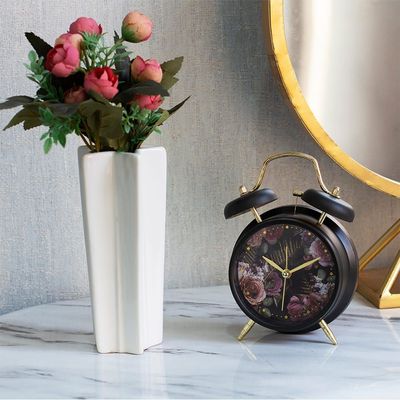 Stolpa Alarm Clock- Black