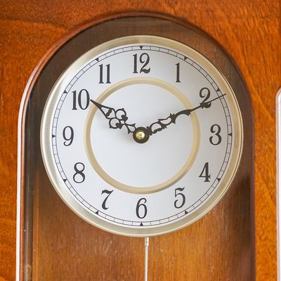 Cambridge Grandfather Wall Clock 27X13.6X72.5Cm Brown