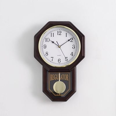 Cambridge Traditional Wall Clock
 28.5X7X45.5Cm Brown