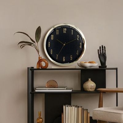 Cambridge Zoa Wall Clock
 40.5X40.5X4.8Cm Gold