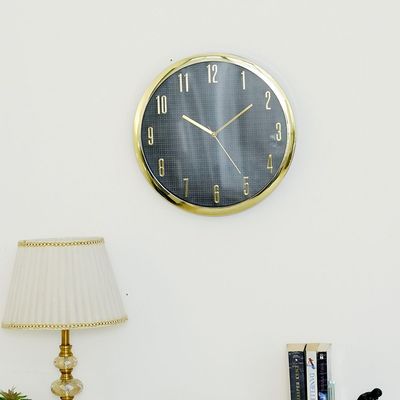 Cambridge Zoa Wall Clock
 40.5X40.5X4.8Cm Gold