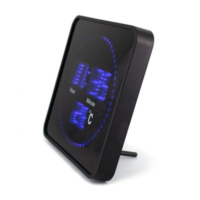 Cambridge Led Movement  Wall Clock
 20.2X20.2X3.4Cm Black