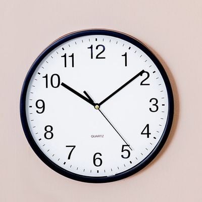 Cambridge Elle White Wall Clock
 25X25X4.5Cm White