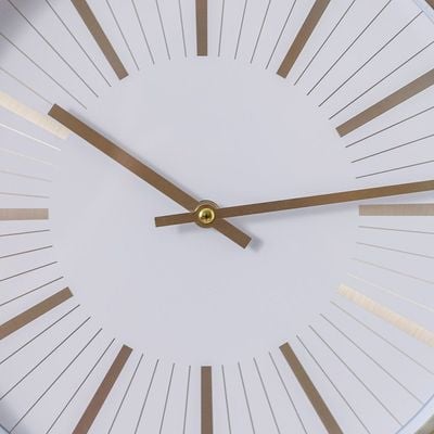 Cambridge Elegance Wall Clock - Rose Gold - 30x30x4.5 cm 