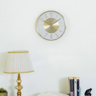 Cambridge Elegance Wall Clock
 30X30X4.5Cm Copper