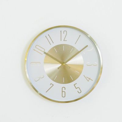 Cambridge Elegance Wall Clock
 30X30X4.5Cm Copper