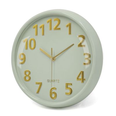 Cambridge Mint Color Analog Wall Clock
 30X30X4.5Cm