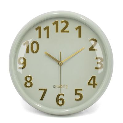 Cambridge Mint Color Analog Wall Clock
 30X30X4.5Cm