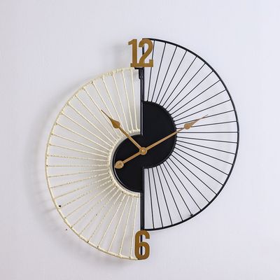 Cambridge Wall Accent  Wall Clock
 60X68.5X4.5Cm Black