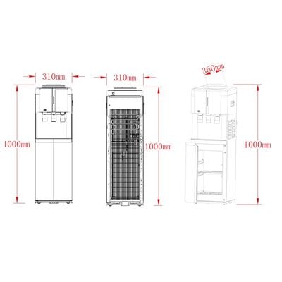 Milano Water Dispenser White
Top Loading With 20L Cabinet
Model No. Yl2382S-W(W)