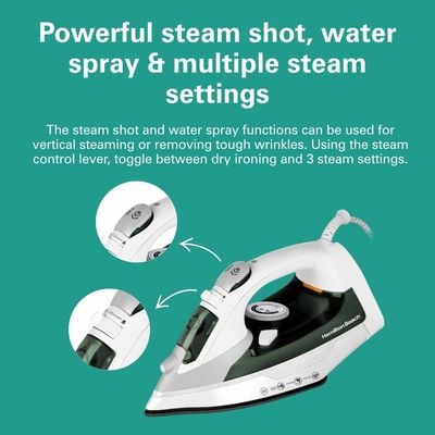 HB Steam Iron Non Stick ST2747-ME 2200W