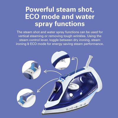 HB Steam Iron Ceramic ST3797-ME 2500W