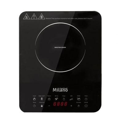 Milano Induction Cooker With Polished Crystal Plate Dfy-Btc07A 2000W