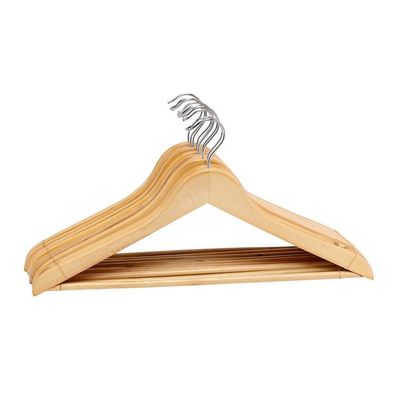 Wooden Cloth Hangers 8Pcs