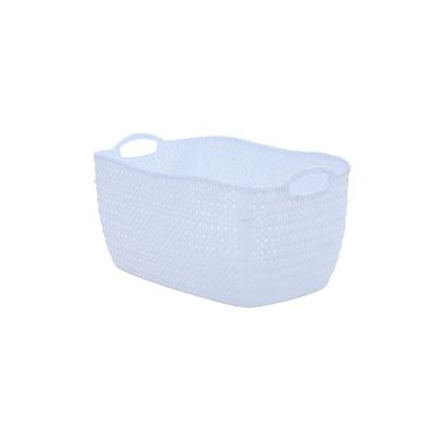 Knit Lux Laundry Basket 32L White