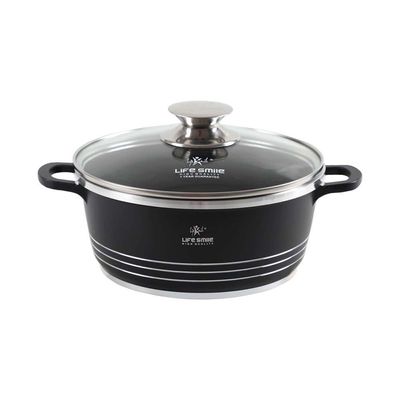 Life Smile Casserole 16 Cm W/ Lid -Lup-16Bb