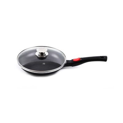 Life Smile Frying Pan 20 Cm W/ Lid -2F20Bb