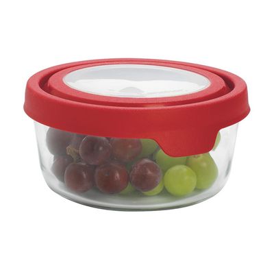 Anchor Hocking Food Storage W/ Cherry Lid-91845Ahg17 - 4013900