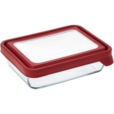 Anchor Hocking Rectangle Trueseal Food Storage W/ Cherry Lid-91849Ahg18 - 4013903