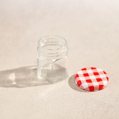 Glass Jar 45 ml Metal Lid - 696000100