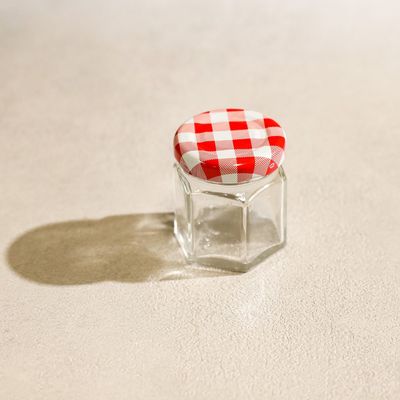 Glass Jar 45 ml Metal Lid - 696000100