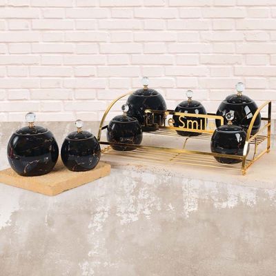 Life Smile Kitchen Storage Canister 7 Pcs Set Life-Kk-3