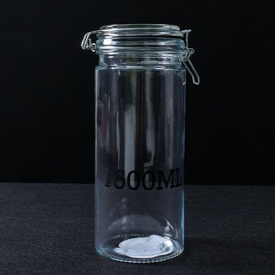 Storage Jar Glass 1500 Ml