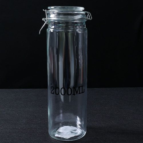 Storage Jar Glass 2000 Ml