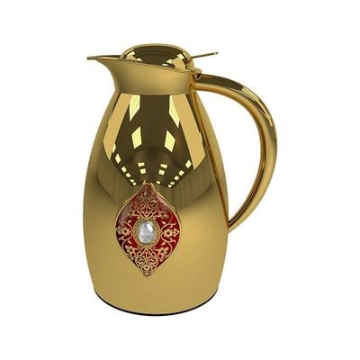 Xtra 1.0L Gold Plated Metal Vacuum Flask - V-1078Gg-R - 3019058