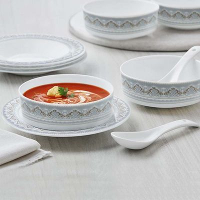 Larah Classic Opal 18 Pcs Soup Set - 18Ssplcl