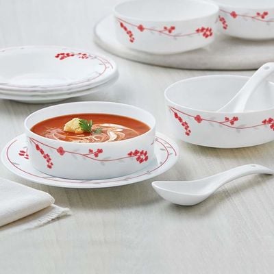 Larah Verona Opal 18 Pcs Soup Set - 18Ssplve