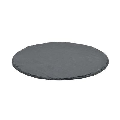 Kitchen Master Round Slate Plate 20Cm - Sl0010