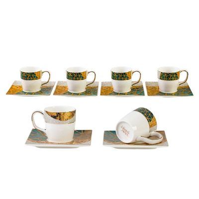 Life Smile 12 Pcs Coffee Set 100 Cc Ll-1A