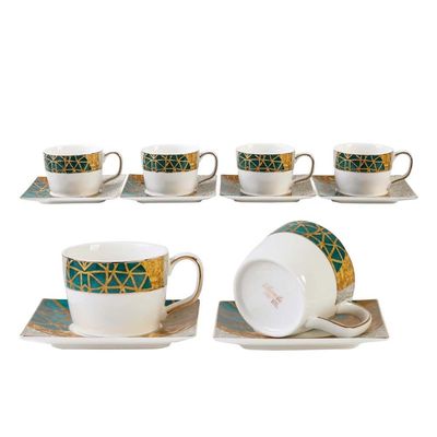 Life Smile 12 Pcs Tea Set 220 Cc Ll-1C