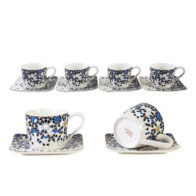 Life Smile 12 Pcs Tea Set 220 Cc Life-Ll-2B