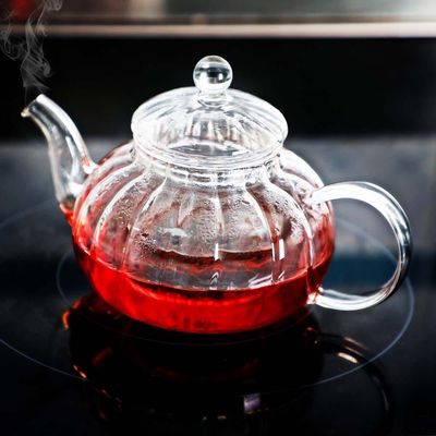 Life Smile Glass Teapot with Infuser