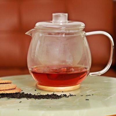 Life Smile Glass Teapot with Infuser