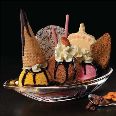 Ocean Delight Banana Split Dish - P02616