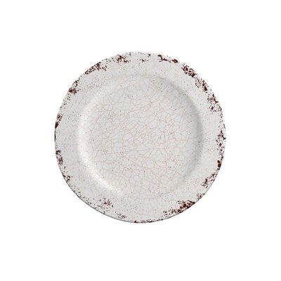 Rustic Round Plate 9" Craq-Us23609 - Sh64925