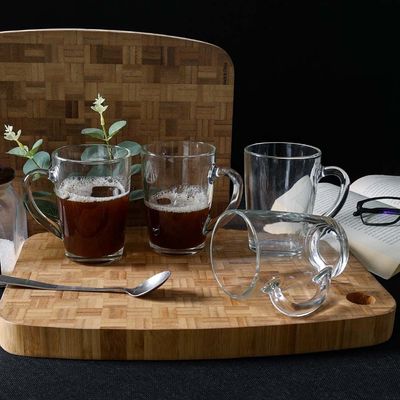 Coffee Tea Glass Set 4Pcs