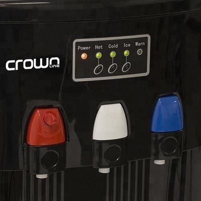 Crownline WD-232 Top Loading (Normal, Cold, & Hot) Water Dispenser w/ Built-In Ice Maker, Ice making capacity: 12kg/24Hrs.