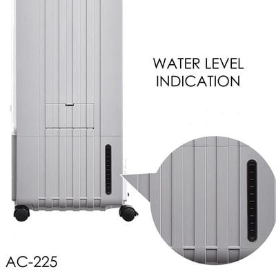 Crownline Evaporative Air Cooler With Remote Control-White