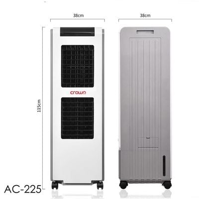 Crownline Evaporative Air Cooler With Remote Control-White