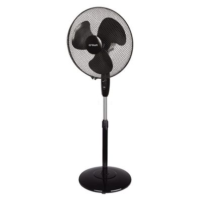 Crownline SF-285 16-Inch Stand Fan 50W, 220-240V, 50/60Hz with Remote