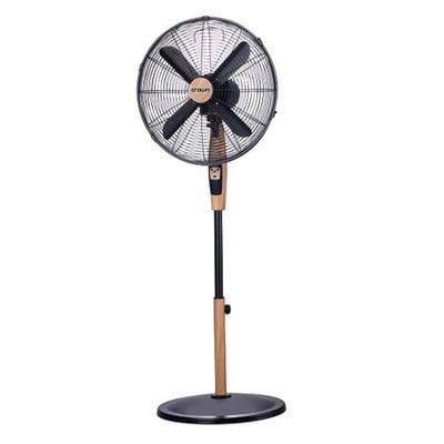 Crownline SF-291 16-Inch Stand Fan 1-8 Hrs Timer, 60W, 220-240V, 50Hz with Remote
