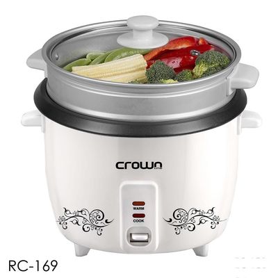 Crownline Rice Cooker with steamer