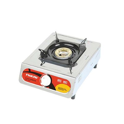 Nikai Single Burner Gas Cooker Ng843 White -NG843